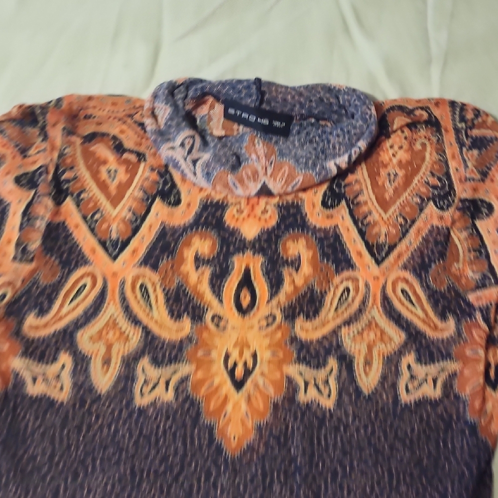 Etro Multicolor Paisley Sweater